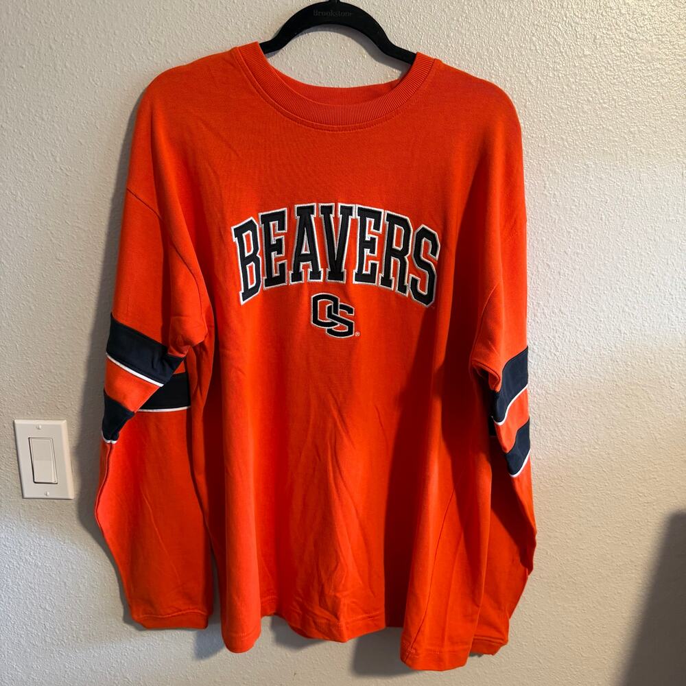 OSU Oregon State Beavers Long Sleeve ProEdge T-Shirt Size Large